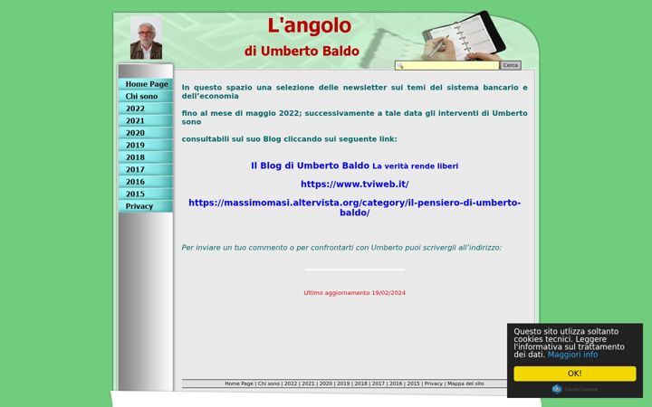 Screenshot of langolodiumberto.altervista.org