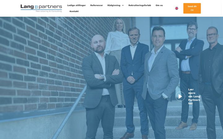 Screenshot of langpartners.dk