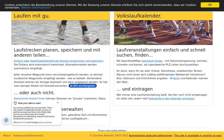 Screenshot of langstrecken.de