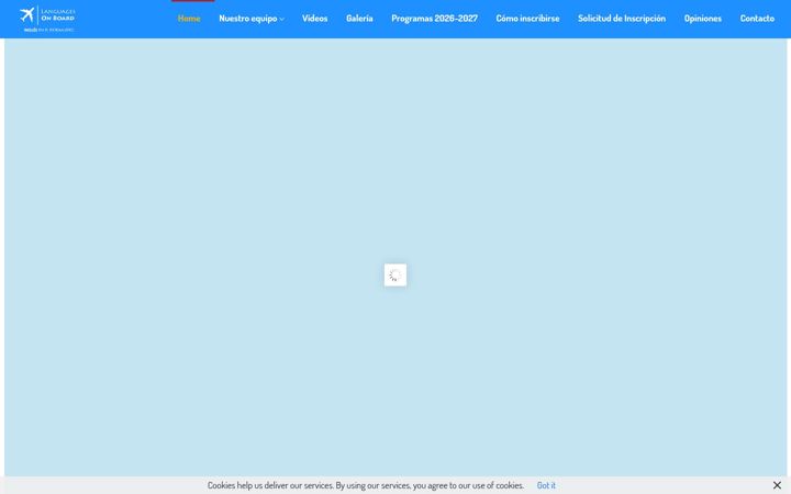 Screenshot of languagesonboard.com