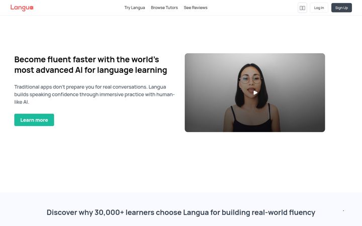 Screenshot of languatalk.com