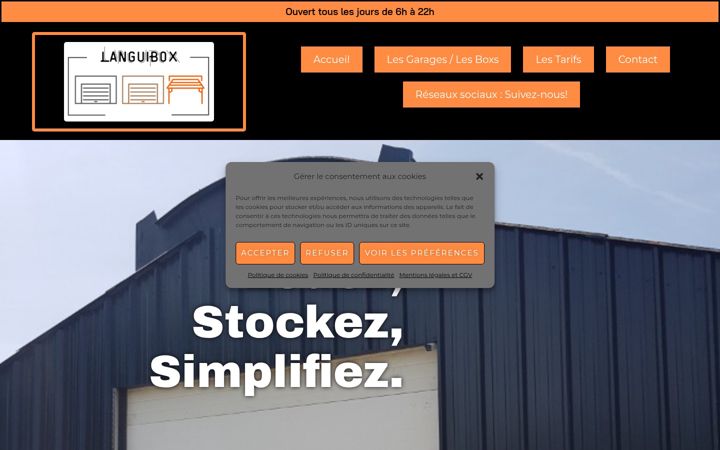 Screenshot of languibox.fr