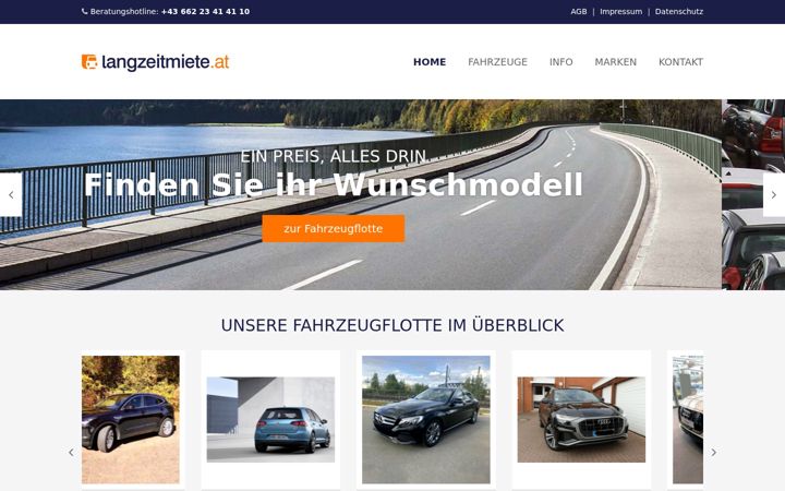 Screenshot of langzeitmiete.at