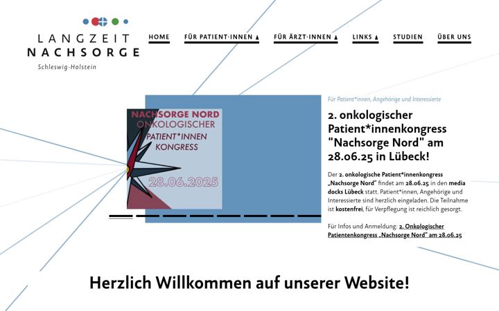 Screenshot of langzeitnachsorge-sh.de