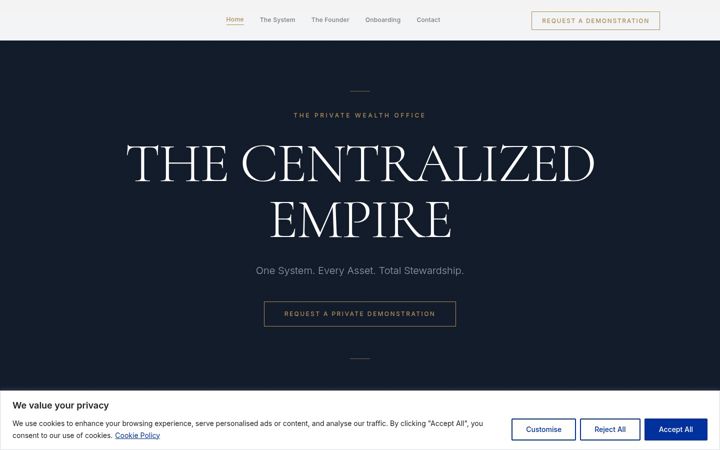Screenshot of lanioliveconsulting.com