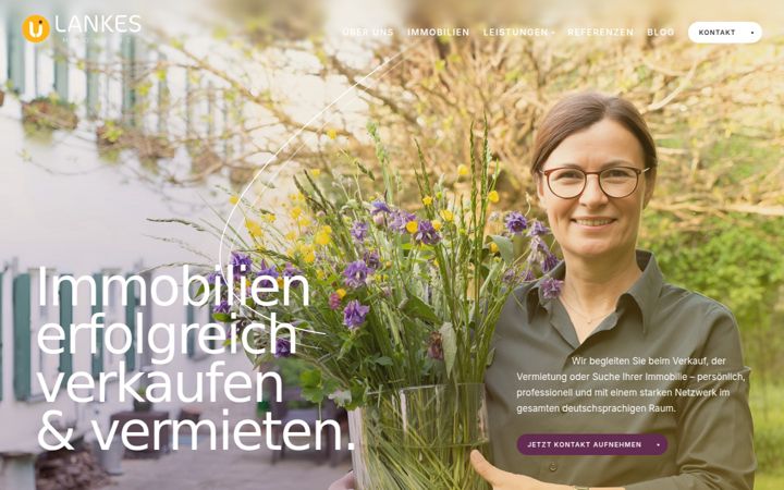 Screenshot of lankes-immobilien.com