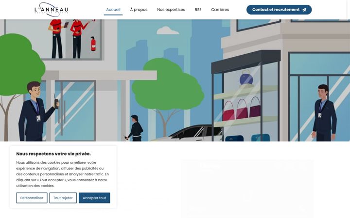 Screenshot of lanneau-securite.com