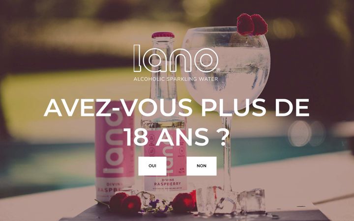 Screenshot of lano-drinks.be