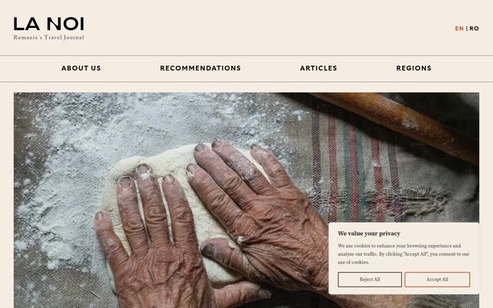Screenshot of lanoijournal.com