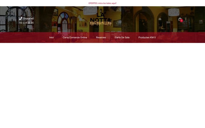 Screenshot of lanottaberga.com