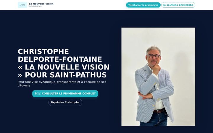 Screenshot of lanouvellevision.fr