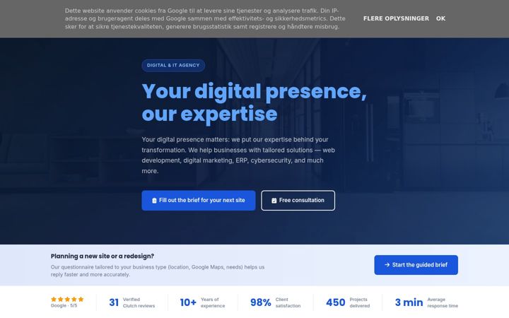 Screenshot of lanovatic.com