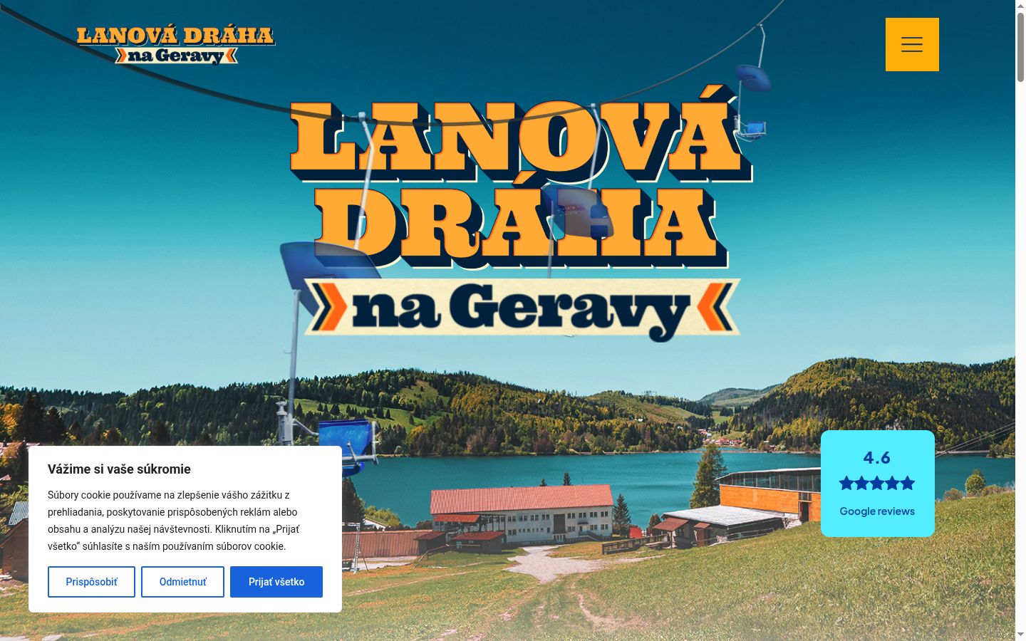 Képernyőkép a bármilyen interakció előtt megjelenő hozzájárulási bannerről