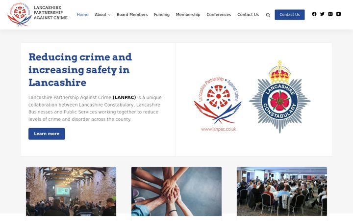Screenshot of lanpac.co.uk