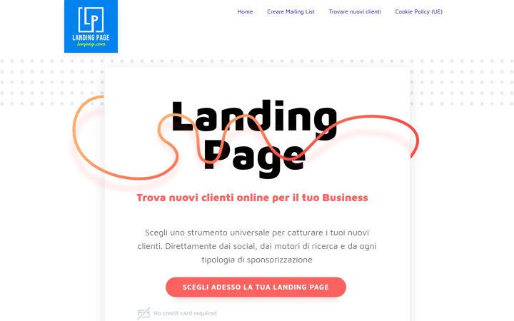 Screenshot of lanpag.com