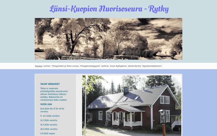 Screenshot of lansi-kuopionnuorisoseura.com