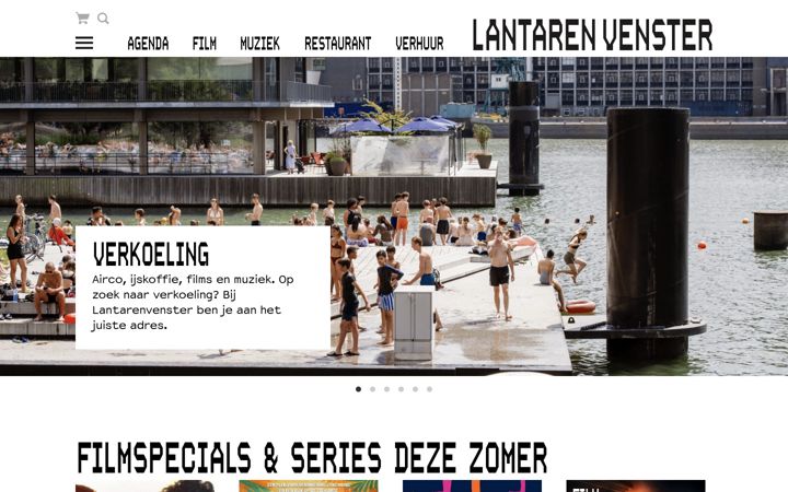 Screenshot of lantarenvenster.nl
