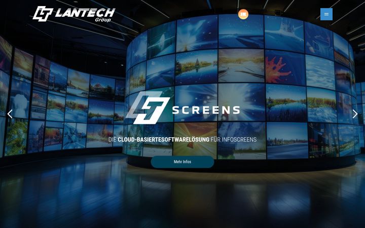 Screenshot of lantech.eu