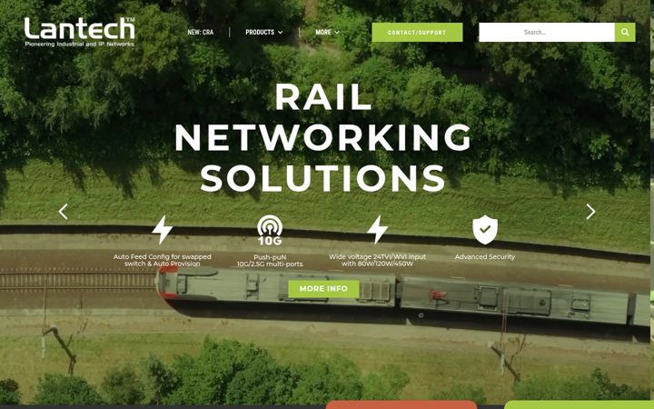 Screenshot of lantechcom.eu