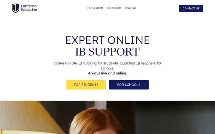 Screenshot of lanterna.com