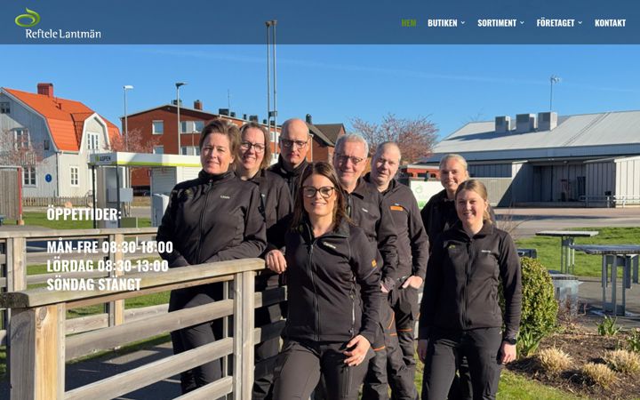 Screenshot of lantisireftele.se