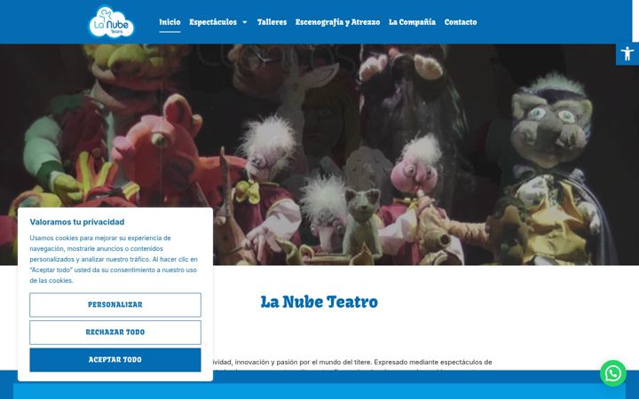 Screenshot of lanubetiteres.es