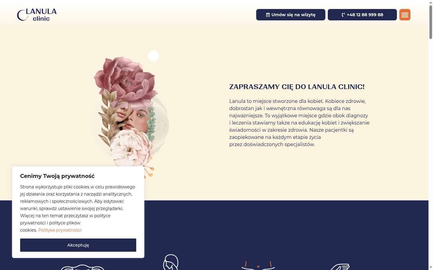 Sutikimo reklamjuostės, rodytos prieš bet kokią sąveiką, ekrano kopija
