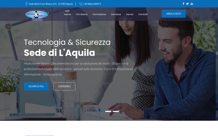 Screenshot of lanuovaprevenzione.it