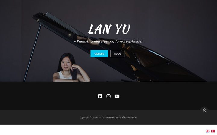 Screenshot of lanyu.dk