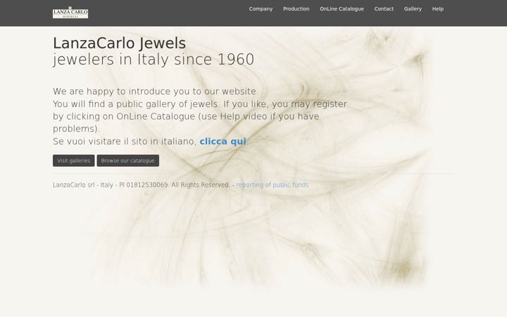 Screenshot of lanzacarlo.it