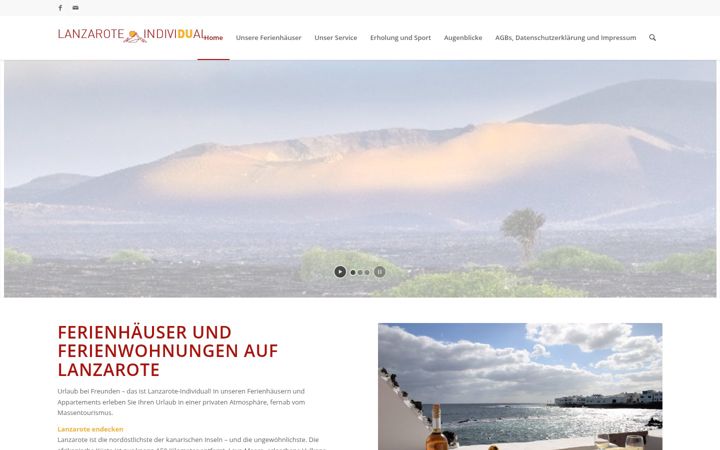 Screenshot of lanzarote-individual.de