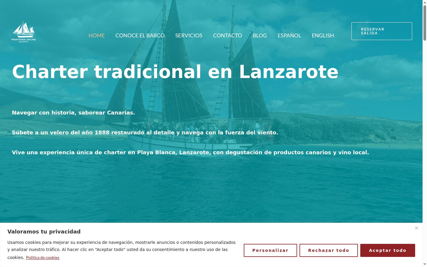Screenshot tal-banner tal-kunsens muri qabel kwalunkwe interazzjoni