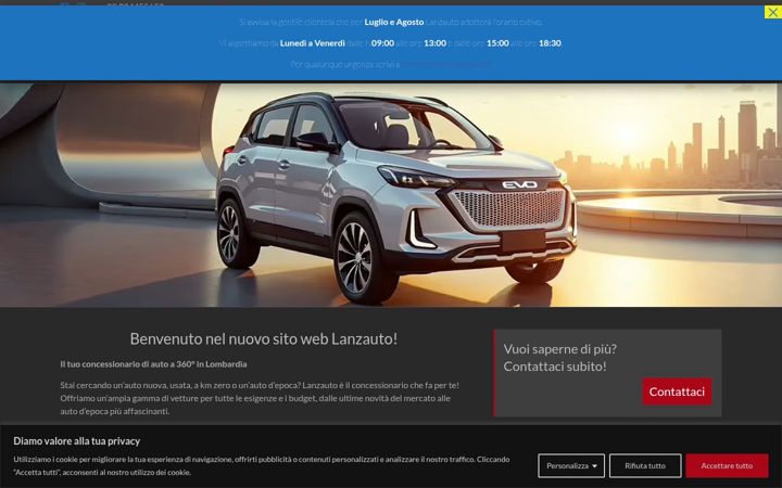 Screenshot of lanzauto.it