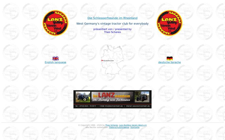 Screenshot of lanzbulldog.de