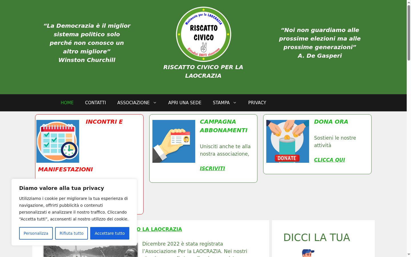 Captura de pantalla del banner de consentimiento mostrado antes de cualquier interacción