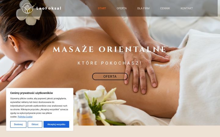 Screenshot of laofoksal.com