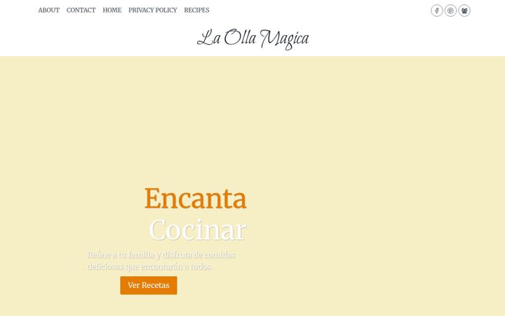 Screenshot of laollamagica.com