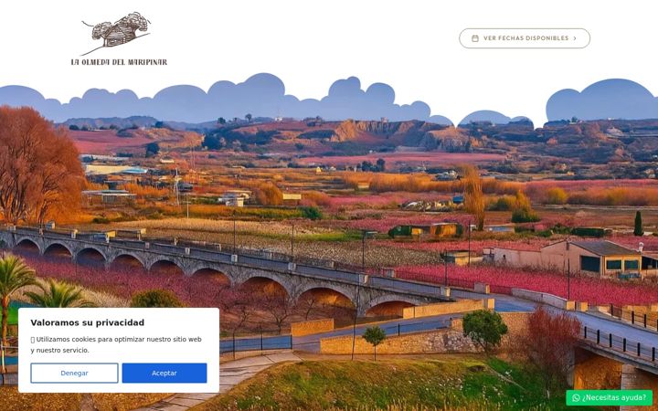 Screenshot of laolmedadelmaripinar.com