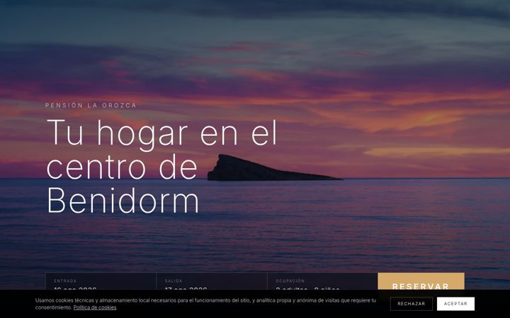 Screenshot of laorozca.es