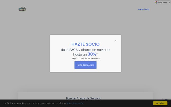 Screenshot of lapaca.org