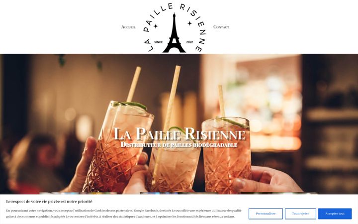Screenshot of lapaillerisienne.fr