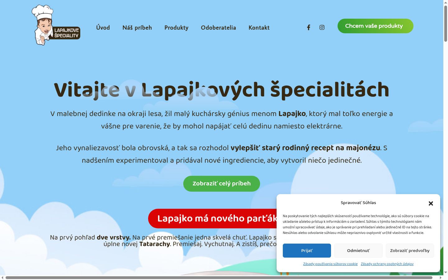Screenshot des Einwilligungsbanners vor jeglicher Interaktion