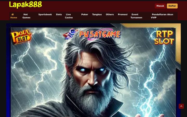 Screenshot of lapak888.net