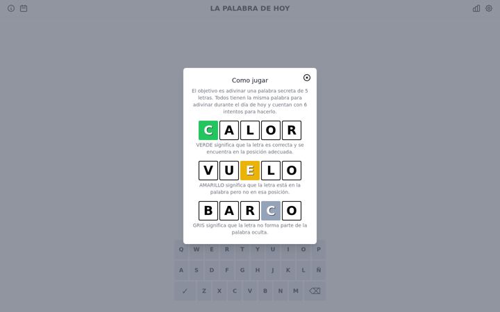 Screenshot of lapalabradehoy.com