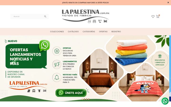 Zrzut ekranu lapalestina.com.mx