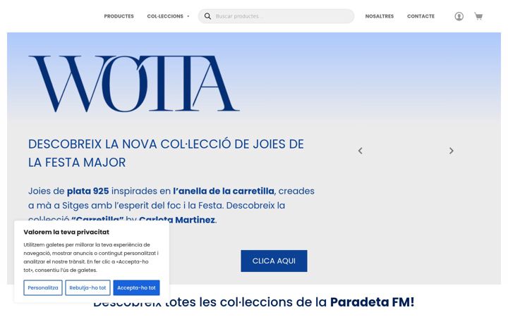 Screenshot of laparadetafm.com