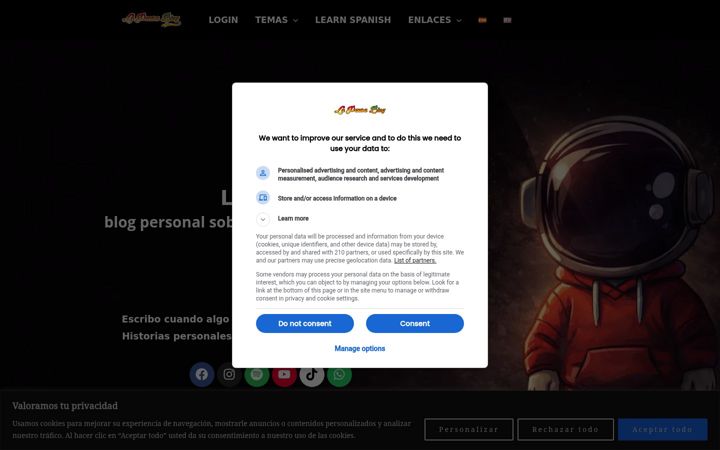 Screenshot of lapausa.org