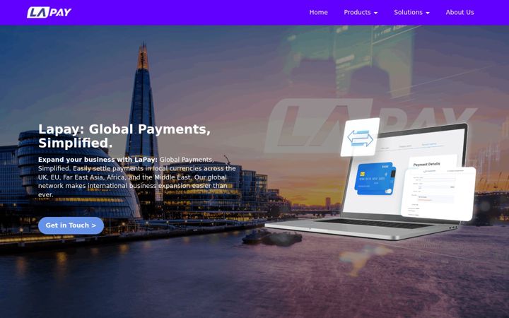 Ekrānuzņēmums no lapay.co.uk