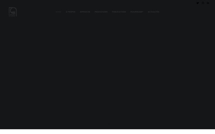 Screenshot of lapeauautrement.com