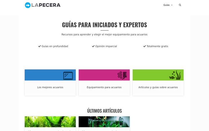Screenshot of lapecera.es